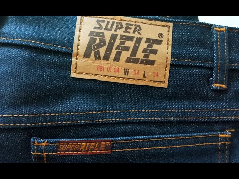 Видео: Джинсы Super Rifle эры СССР. О дорогом и дешёвом.