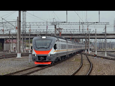 Видео: Курское направление РЖД. ЭП2Д 001205. Тула-1 - Москва-Курский вокзал.