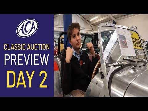 Видео: ПРЕДВАРИТЕЛЬНЫЙ ПРОСМОТР ДНЯ 2 - 275 #ClassicCars и 60 классических мотоциклов - Anglia Car Aucti...