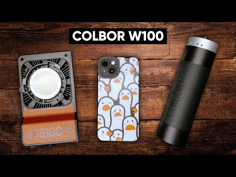 Видео: 100 Ватт света в корпусе iPhone! Colbor W100 | PG99 | CP30