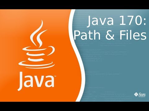 Видео: Урок Java 170: Классы Path и Files введенные в Java 7