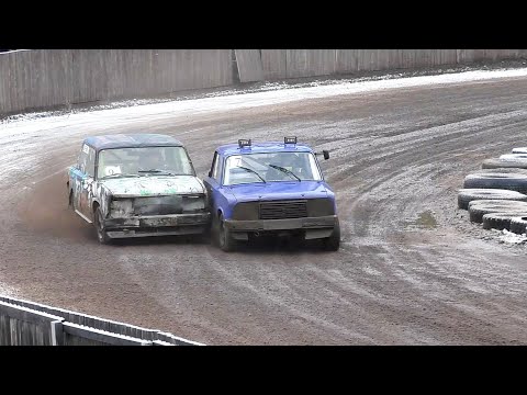 Видео: Трековые автогонки 2025. 1 этап соревнований в классе "Легенды СССР". РСТЦ ДОСААФ,  11.01.2025