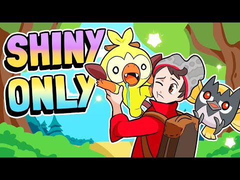 Видео: Pokemon Sword, но я могу использовать только SHINY Pokemon!