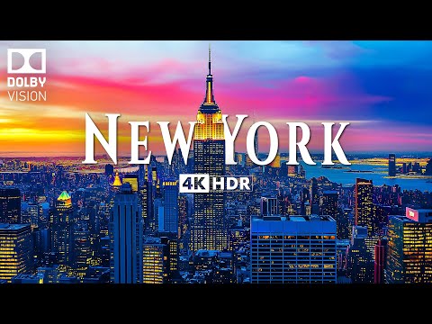 Видео: НЬЮ-ЙОРК 4K ULTRA HD • Исследуйте город энергии, мечтаний и вдохновляющей музыки