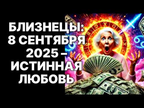 Видео: 🔴Близнецы♊, 8 Сентября 2025: Смертельный Конфликт, Который Перевернет Всю Вашу Жизнь😱❗