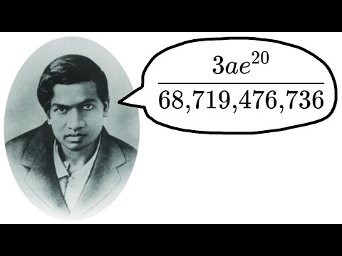 Видео: полная нелепость от Рамануджана