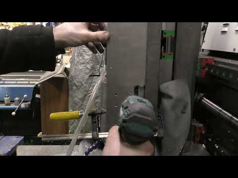 Видео: Увеличение жесткости. Чугунный ЧПУ часть 11