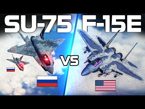 Видео: ТЯЖЕЛЫЕ ИСТРЕБИТЕЛИ | F-15E Strike Eagle против СУ-75 Checkmate | Цифровой боевой симулятор | DCS |