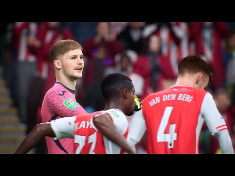 Видео: Гримсби Таун против Брентфорда | Лучшие моменты Кубка лиги 2025 | Висса и Льюис-Поттер запечатали...