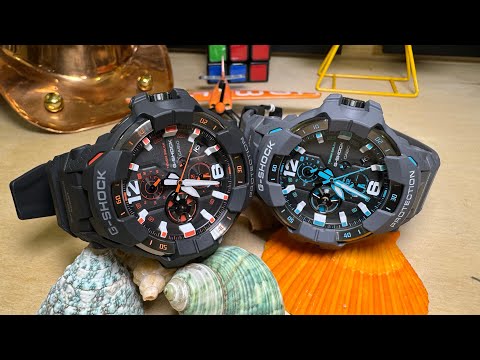 Видео: G-Shock Gravity Master GRB300-8A2 и 1A4