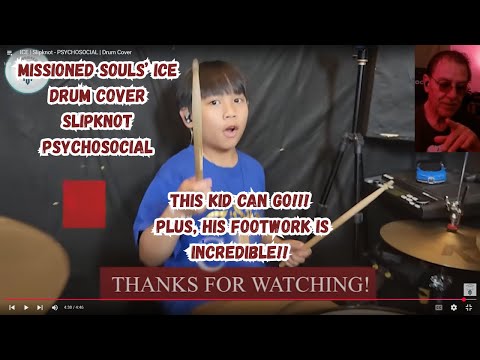Видео: Кавер на Ice Drum от Missioned Souls: Психосоциальная реакция Slipknot
