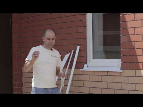 Видео: Инструкция по сборке металлического откоса. #монтируюзнаю