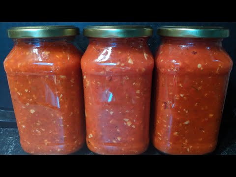 Видео: Самая вкусная АДЖИКА НА ЗИМУ без уксуса! Лучший рецепт аджики на зиму