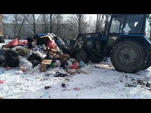 Видео: Запланированный ремонт / Школа 31 / Горы мусора / Новошахтинск 01.02.2024