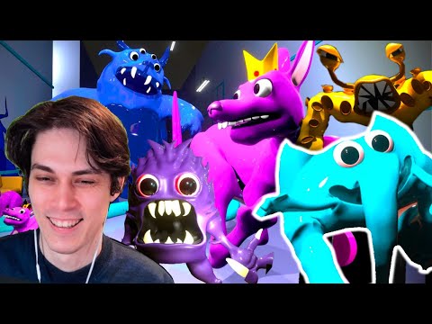 Видео: ГАРТЕН ОФ БАНБАН 3 - ВСЕ НОВЫЕ МОНСТРЫ! - Garten of Banban 3 Gameplay [Coach Pickles] - Тренер Пиклз
