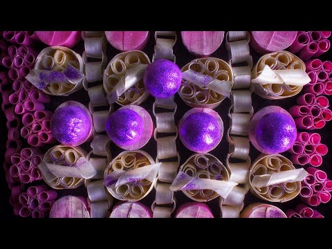 Видео: Красивый большой сет из мыла АСМР😋. Коробочки с крахмалом, мыльные цепи, шары из пластилина🟣 Релакс😴