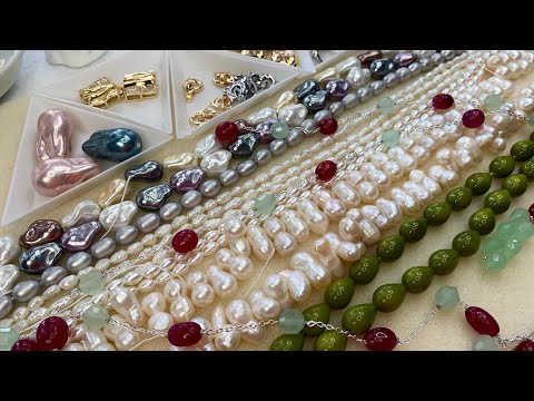 Видео: ФУРНИТУРА ПРЕМИУМ / ЖЕМЧУГ/ МАЛИНОВЫЙ ФРЕШ/ AliExpress/ 