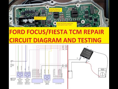 Видео: Ford Focus: открытие TCM, принципиальная схема, тестирование, ремонт