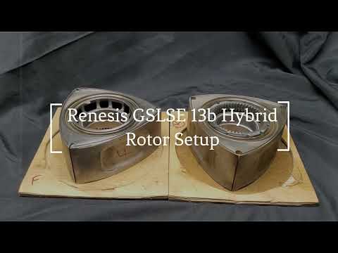 Видео: Сборка/настройка гибридного ротора Renesis RX8 - 13b RX8 / GSLSE Combo модификация, сборка роторо...