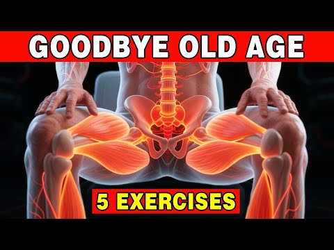 Видео: За 60? 5 простых упражнений на стуле для укрепления коленей! | Здоровье пожилых людей