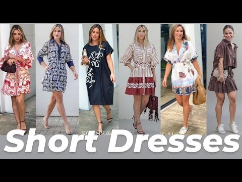 Видео: Новые короткие платья ноября и октября 2025 года