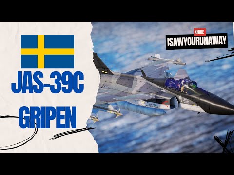 Видео: Венец развития шведской ветки - JAS39C Gripen в #warthunder