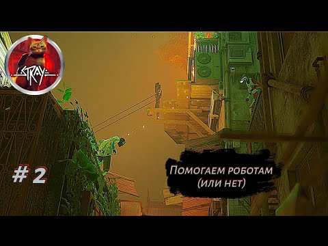 Видео: ПОМОГАЕМ РОБОТАМ ➤ Stray #2