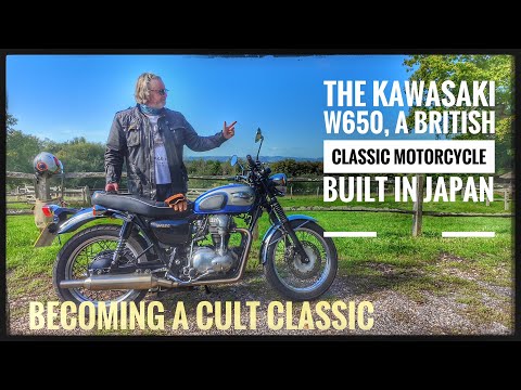Видео: KAWASAKI W650, РЕТРО-КУЛЬТОВАЯ КЛАССИЧЕСКАЯ АЛЬТЕРНАТИВА BONNEVILLE.
