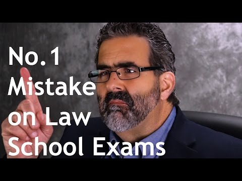 Видео: Ошибка №1 на экзаменах в юридической школе