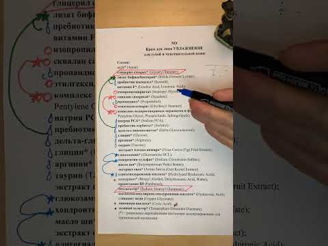 Видео: Nano Organic Крем для лица Увлажнение