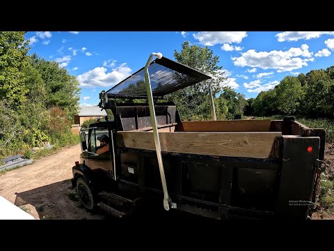 Видео: Установка комплекта электрического тента на самосвал