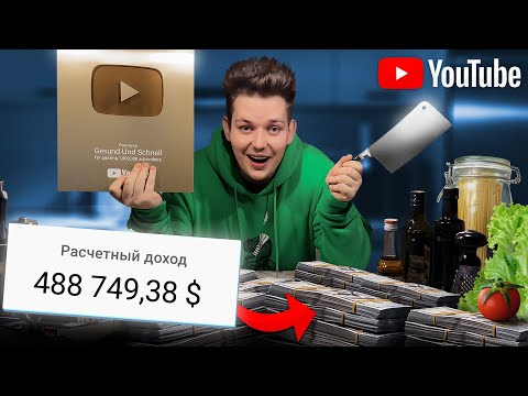 Видео: Как мы заработали $489,000 на кулинарном YouTube! (не кликбейт)