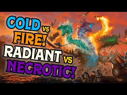 Видео: Какой тип урона лучше всего использовать в D&D 5e? Обзор сопротивлений и иммунитетов.