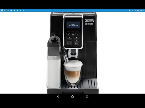 Видео: Обзор Кофе-Машины Delonghi Dinamica ECAM 350.55.B (часть 1 - Меню)