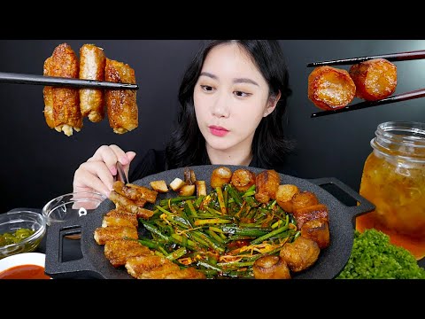 Видео: MUKBANG Говяжьи Кишки На Гриле |Gopchang & Daechang| Real Sound MUKBANG | ASMR | EATING SOUND