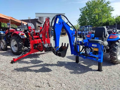 Видео: Навісний екскаватор Мінідігер для трактора. Що вибрати Гриф чи ЕТ-1