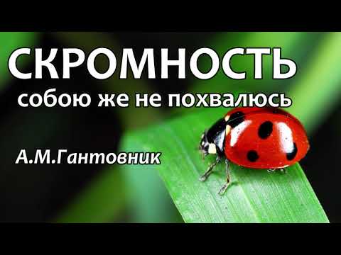 Видео: СКРОМНОСТЬ  А.М.Гантовник  Проповедь МСЦ ЕХБ