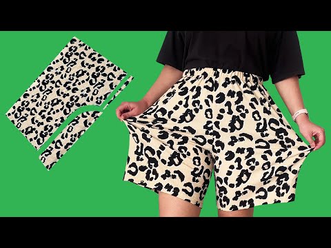 Видео: Как сшить шорты, которые выглядят на 2 размера стройнее