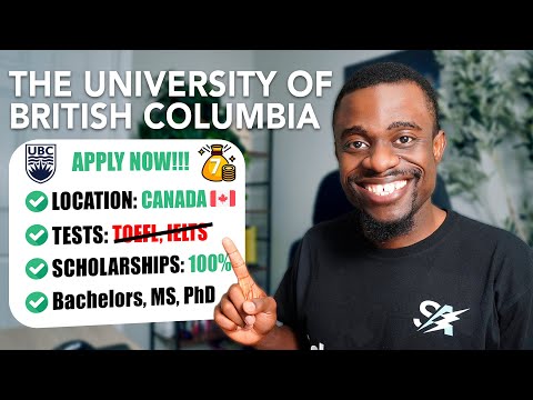 Видео: 100% стипендии в Университете Британской Колумбии - JP 07
