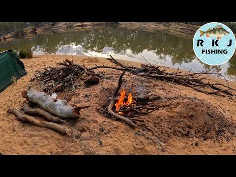Видео: Кемпинг и рыбалка на реке Муррей с червями Jan Juc