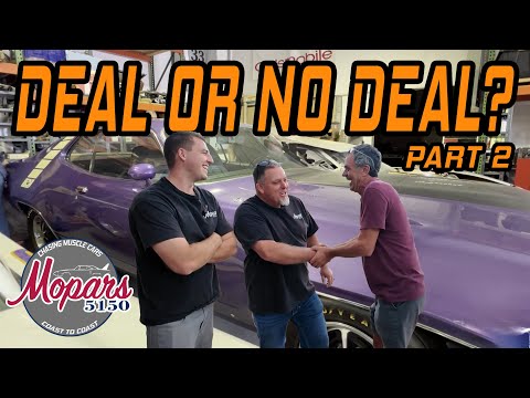 Видео: Легендарный Road Runner "In Violet 71" с двигателем HEMI, часть 2. Можем ли мы завершить сделку и...