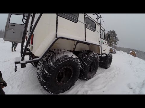 Видео: На охоту на ТРЕКОЛ 6х6 . Розыгрыш машины от Muscle Garage.