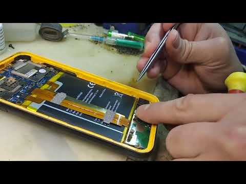 Видео: Blackview BV5500 Замена разъёма