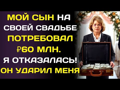 Видео: Сын поднял на меня руку прямо на свадьбе… и через полчаса потребовал ₽60млн.