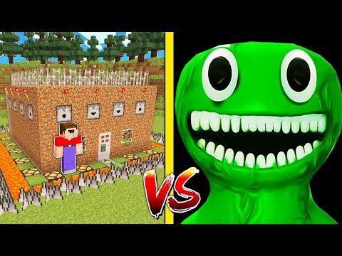 Видео: ДЖАМБО ГАРТЕН ОФ БАНБАН ПРОТИВ САМЫЙ ЗАЩИЩЕННЫЙ ДОМ В МАЙНКРАФТ | Нубик Пэнн Minecraft