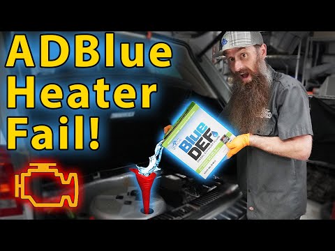 Видео: Неисправность нагревателя AdBlue 3.0t TDI ~ P205B Check Engine