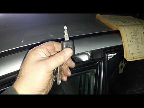 Видео: Рено Лагуна, центральный замок и иммобилайзер.