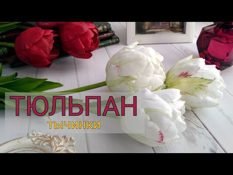 Видео: Как сделать серединку тюльпана пестик и тычинки