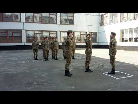 Видео: Стройова підготовка.Стройовий тренаж