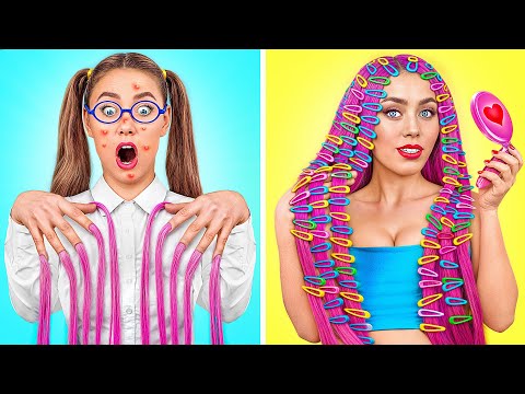 Видео: Как Стать Популярной Экстремальное Преображение Челлендж | Барби vs Братц от Multi DO Girls